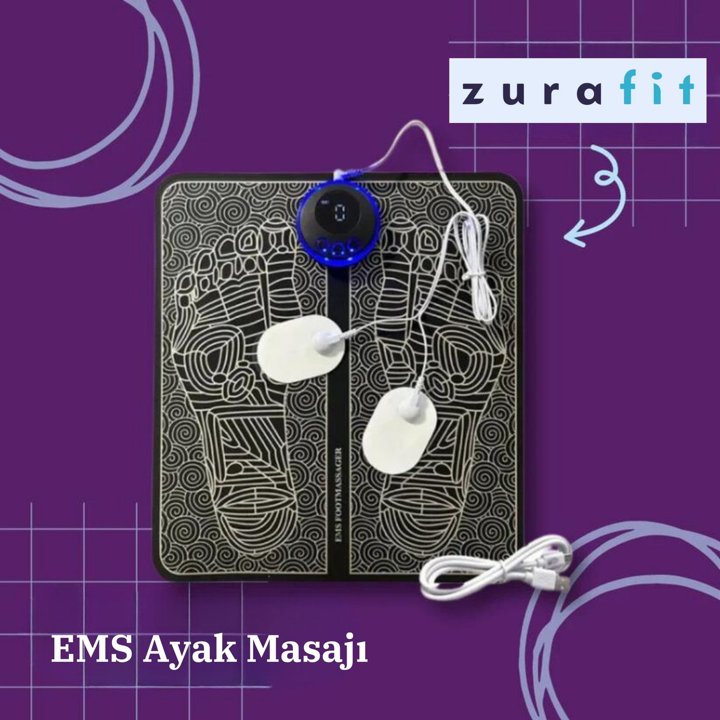 Zurafit™ EMS Ayak Masajı