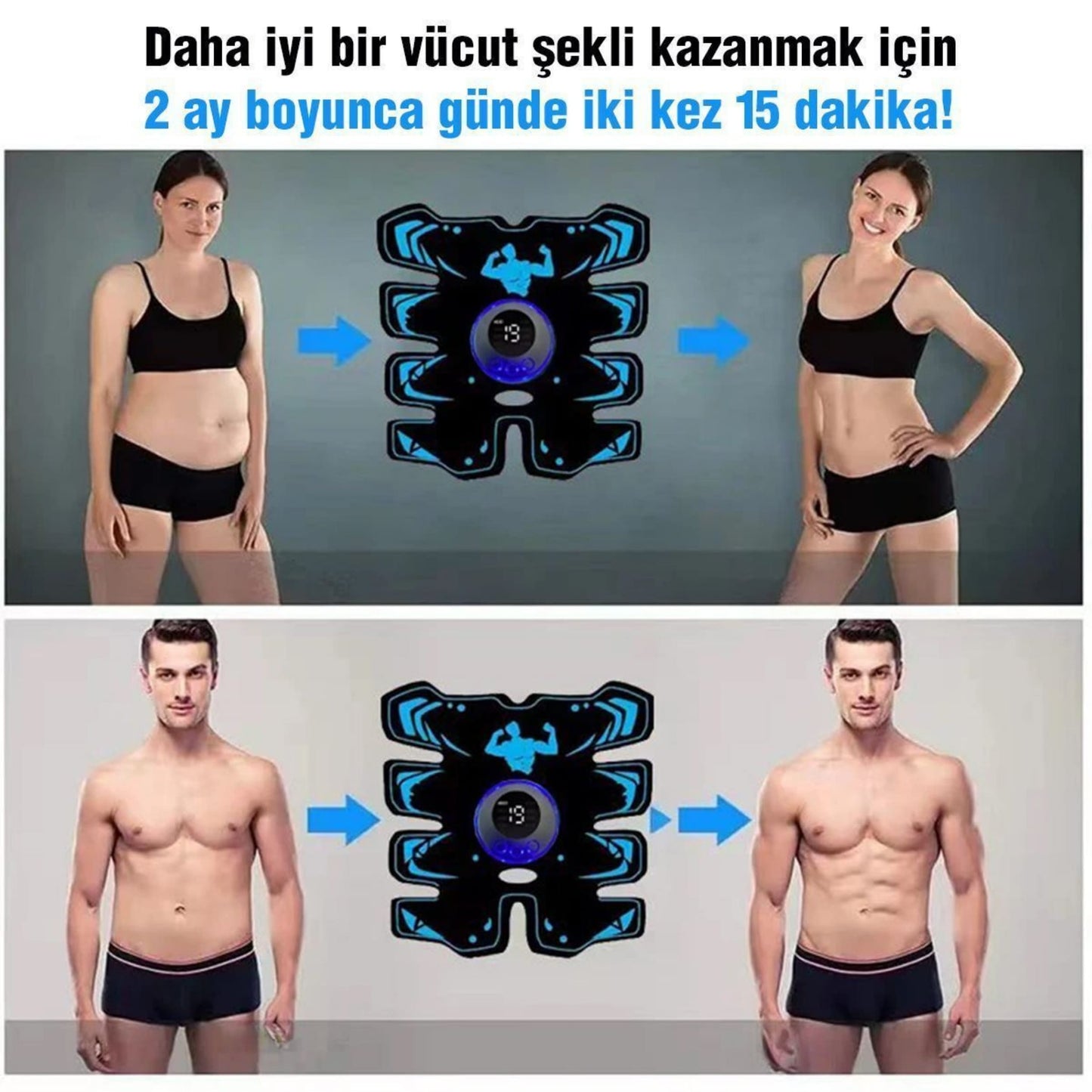 Zurafit™ EMS Karın Kası Aleti